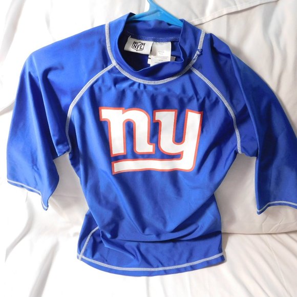 NFL Team Apparel New York Giants Shirt Youth Large - Picture 1 of 4